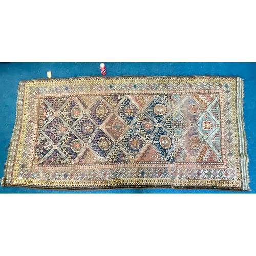 720 - PERSIAN RUG, APPROX. 301 X 156 cm. Thought to be late 19th Century or Early 20th Century