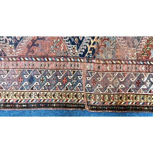 720 - PERSIAN RUG, APPROX. 301 X 156 cm. Thought to be late 19th Century or Early 20th Century