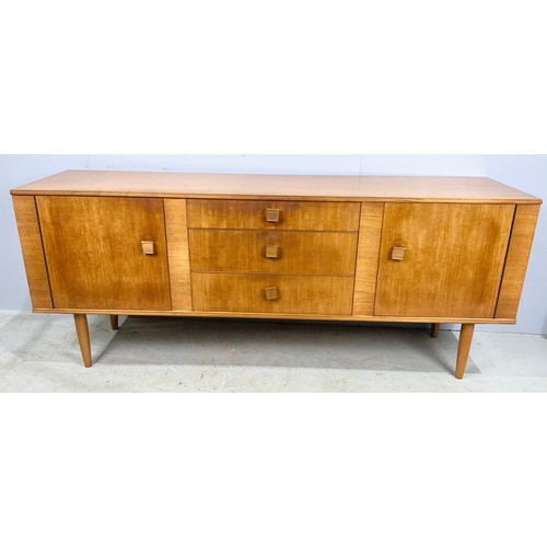 639 - LATE ENTRY MID / LATE CENTURY MORRIS OF GLASGOW SIDEBOARD WIDTH 183cm