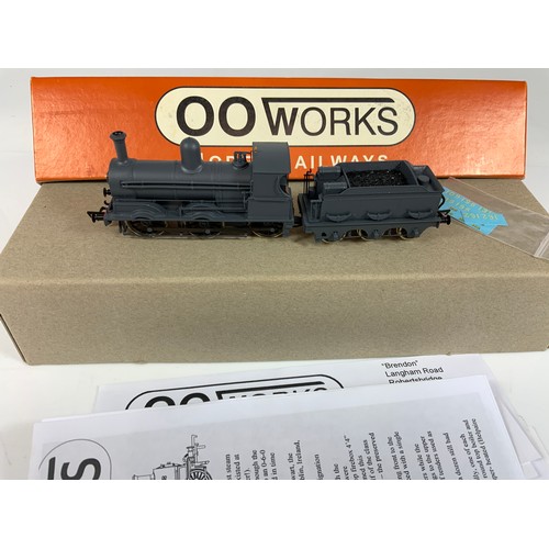 518 - 00 WORKS, BOXED 00 GAUGE HAND BUILT SPECIALIST MODEL, IRELAND, GS&WR J15 0-6-0 UNPAINTED