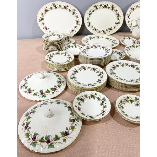 158 - ROYAL WORCESTER BACCHANAL DINNERWARE – LARGE QUANTITY