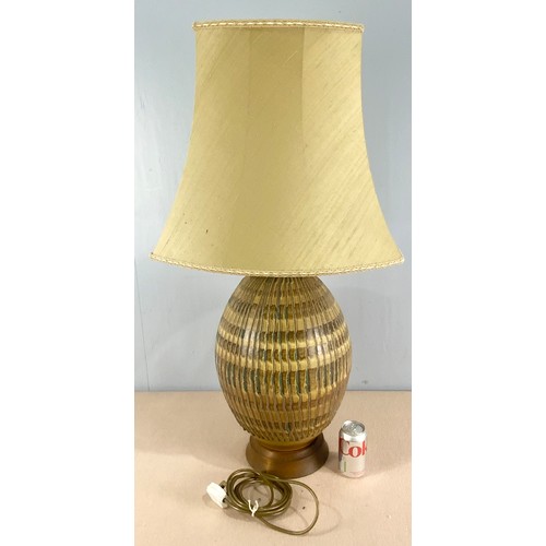 266 - VERY LARGE WEST GERMANY? TABLE LAMP