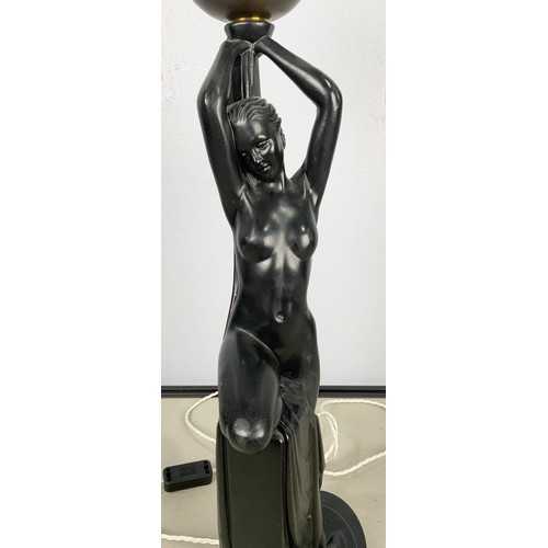 262 - MODERN FIGURAL TABLE LAMP IN ART DECO STYLE