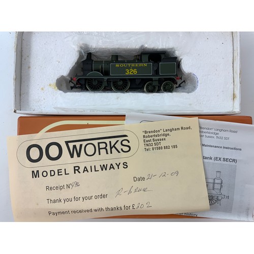 502 - 00 WORKS, BOXED 00 GAUGE HAND BUILT SPECIALIST MODEL WAINWRIGHT  H CLASS 0-4-4 TANK EX SECR IN SOUTH... 