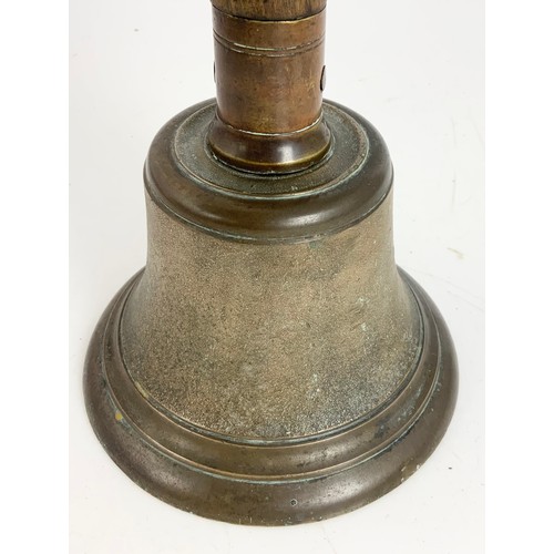 316 - LARGE MARKET BELL 32cm TALL