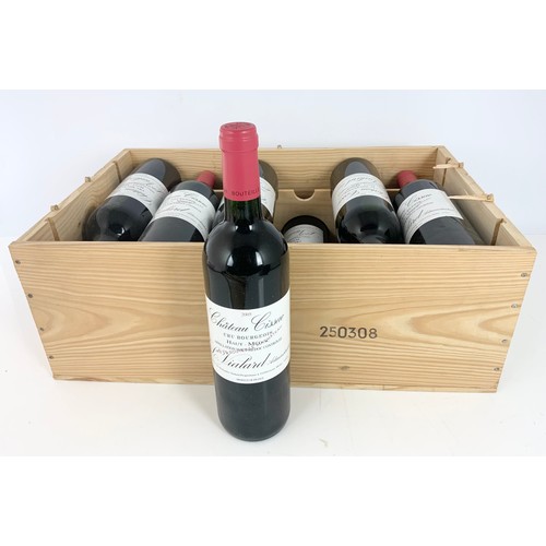 134 - CHATEAU CISSAC MEDOC 2005, CASE OF 12 BOTTLES