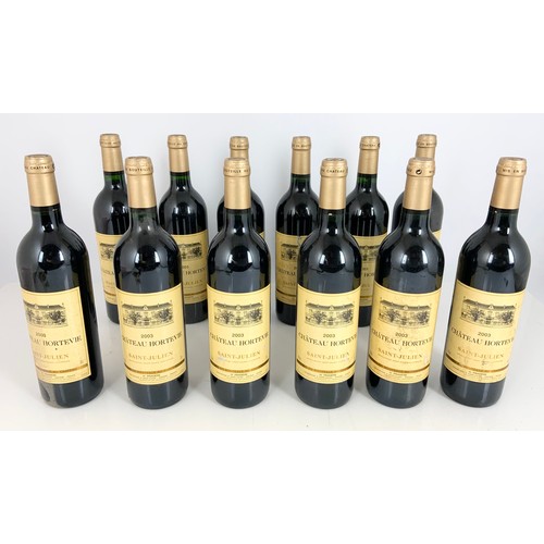 130 - CHATEAU HORTEVIE SAINT JUIEN 2003, 12 BOTTLES