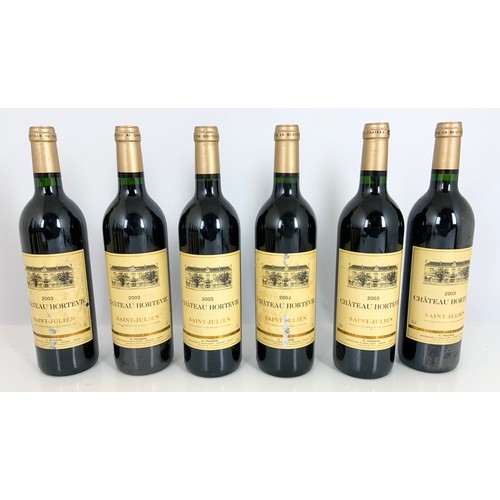 130 - CHATEAU HORTEVIE SAINT JUIEN 2003, 12 BOTTLES