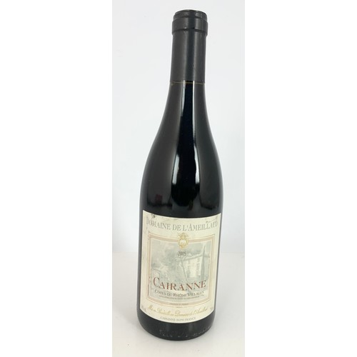 114 - 7 BOTTLES DOMAINE DE L’AMEILLAUD CAIRANNE 2005 COTES DU RHONE