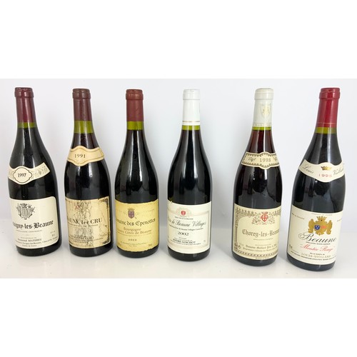 127 - 12 BOTTLES MISC. COTES DE BEAUNE