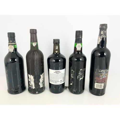 140 - 9 MISC. BOTTLES PORT