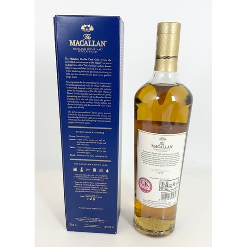 21 - MACALLAN GOLD  DOUBLE CASK SINGLE MALT SCOTCH WHISKY IN PRESENTATION BOX