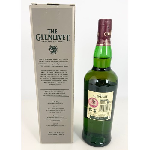 67 - THE GLENLIVET 12 YEAR OLD SINGLE MALT SCOTCH WHISKY IN PRESENTATION BOX