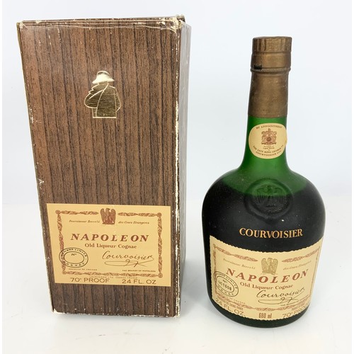 78 - COURVOISIER NAPOLEON OLD LIQUEUR COGNAC, BY APPOINTMENT TO KING GEORGE VI, LIMITED EDITION NO. GC160... 