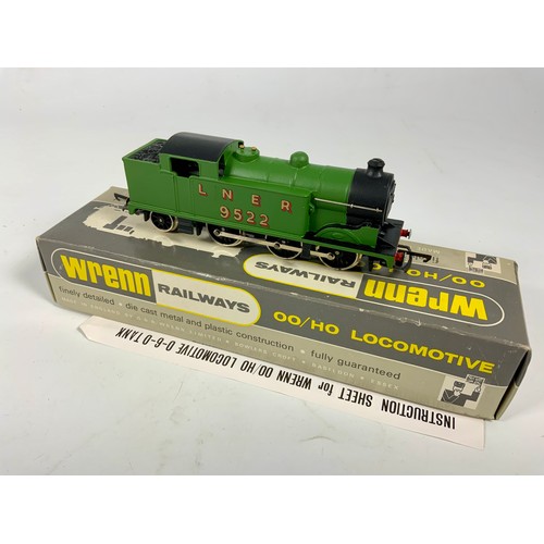 432 - WRENN RAILWAYS, BOXED W2217 0-6-2 TANK IN LNER LIVERY, BOX STAMPED PACKER NO 6 IN RED