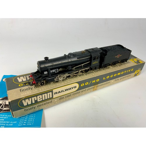 433 - WRENN RAILWAYS BOXED BR, EX LMS 8F 48073, W2224, BLACK PACKER NUMBER (NUMBER MISSING PRINT)