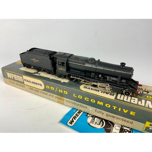 433 - WRENN RAILWAYS BOXED BR, EX LMS 8F 48073, W2224, BLACK PACKER NUMBER (NUMBER MISSING PRINT)