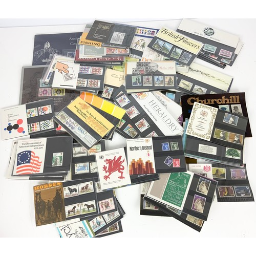QTY. MINT STAMP PRESENTATION PACKS FROM 1970’S ONWARDS
