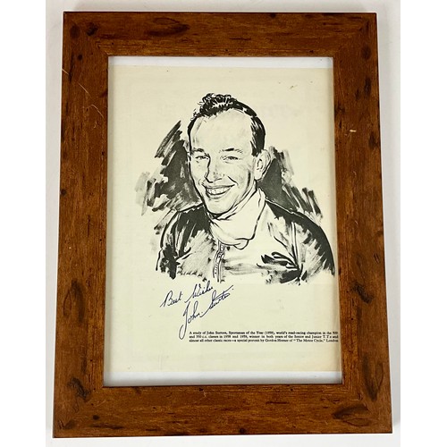 37 - SIGNED JOHN SURTEES PORTRAIT