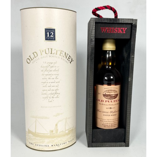 63 - 2 BOTTLES OLD PULTNEY INCLUDING 1X 12 YEARS AND 35CL 8 YEARS