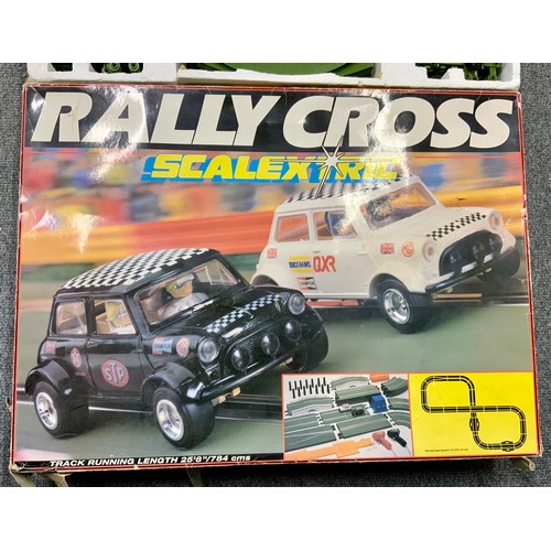 90 - BOXED SCALEXTRIC RALLY CROSS SET