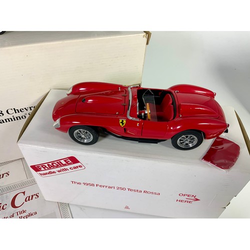 193 - DANBURY MINT, 2 BOXED LIMITED EDITION CLASSIC CAR MODELS, WITH CERTIFICATES, CHEVROLET 1968 EL CAMIN... 