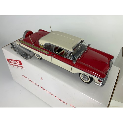 188 - DANBURY MINT, 2 BOXED LIMITED EDITION CLASSIC CAR MODELS, WITH CERTIFICATES, BUICK 1953 SKYLARK CONV... 