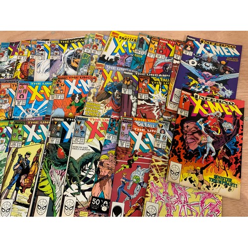 347 - BRONZE AGE COMICS, THE UNCANNY X-MEN, INCLUDING FIRST GAMBIT