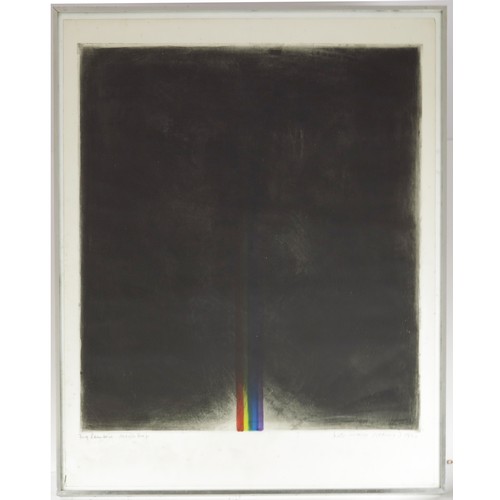 4 - NORMAN ACKROYD CBE RA, BRITISH B.1938, ‘BIG RAINBOW’ ARTIST’S PROOF, SIGNED IN PENCIL TO THE MOUNT, ... 