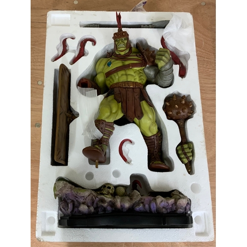 293 - MARVEL UNIVERSE BOWEN DESIGNS PLANET HULK STATUE LTD EDITION. 241/1200 BOXED