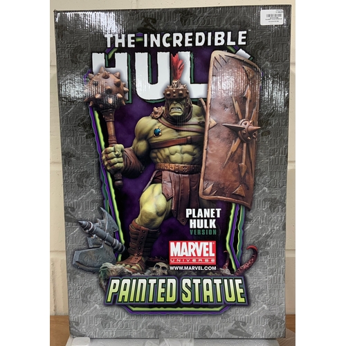 293 - MARVEL UNIVERSE BOWEN DESIGNS PLANET HULK STATUE LTD EDITION. 241/1200 BOXED