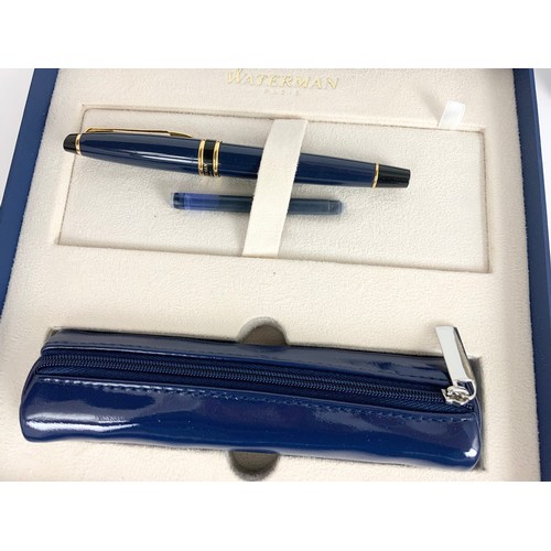 257 - 3 WATERMAN FOUNTAIN PEN SETS