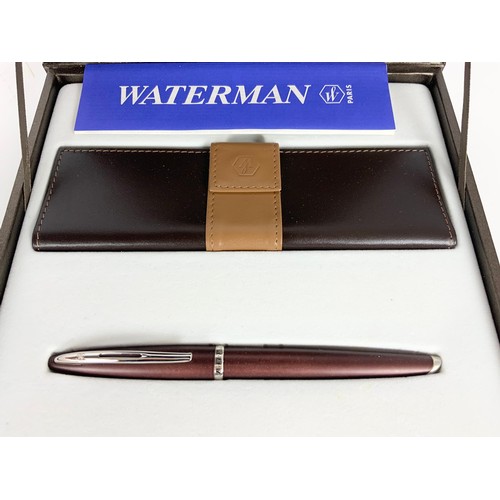 257 - 3 WATERMAN FOUNTAIN PEN SETS