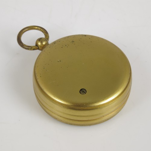 278 - NEGRETTI AND ZAMBRA POCKET BAROMETER IN CASE