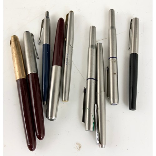 263 - QUANTITY OF PARKER PENS INC FOUNTAIN PENS