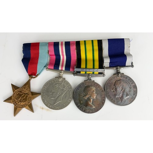 163 - MISC. MEDALS INCLUDING AFRICA GENERAL SERVICE MEDAL, VARIOUS WWII MEDALS AND VAD