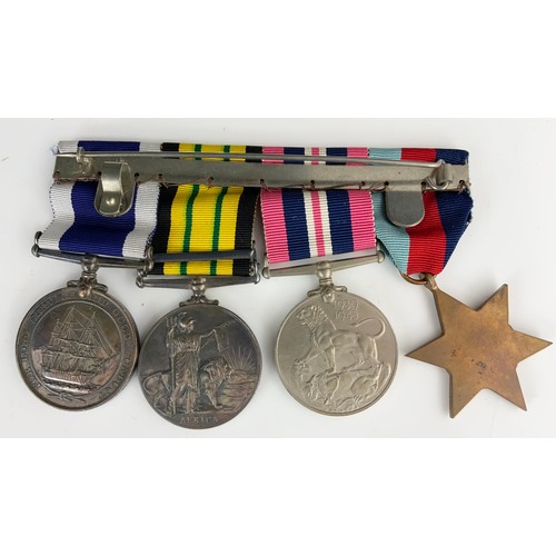 163 - MISC. MEDALS INCLUDING AFRICA GENERAL SERVICE MEDAL, VARIOUS WWII MEDALS AND VAD