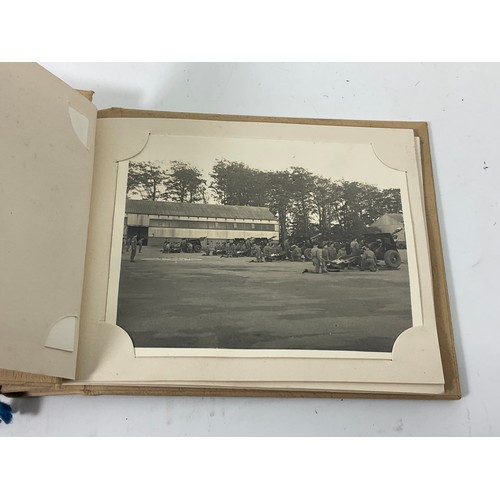 176 - WWI DEATH PLAQUE (DEATH PENNY) TO RICHARD PERCIVAL SCOTT, ROYAL ARTILLERY PHOTO ALBUM AND A ROYAL MI... 