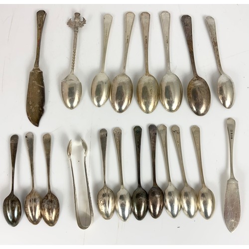 347 - QTY. SILVER FLATWARE 388g