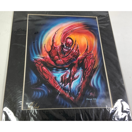 364 - CARNAGE, ORIGINAL SKETCH & PRINT, DIMITRI PATELIS