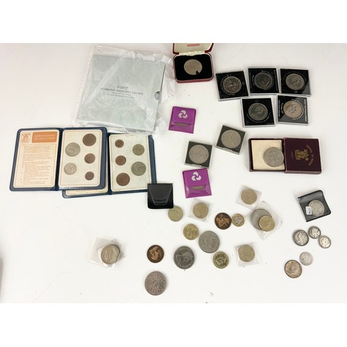 548 - QTY. MISC. COINS AND COMMEMORATIVES