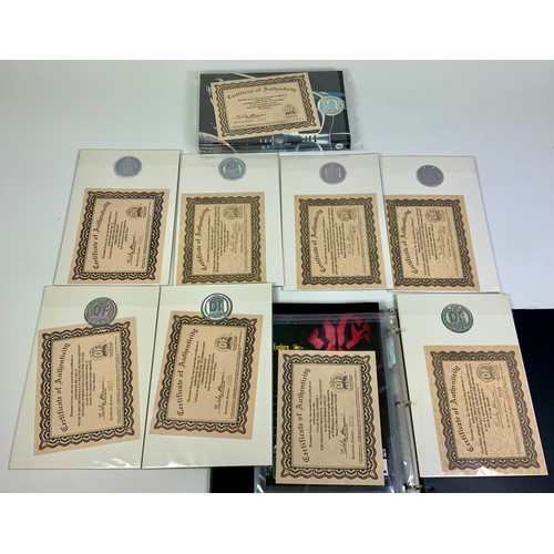 375 - STAR WARS DYNAMIC FORCES SIGNED COMICS WITH CERTIFICATES OF AUTHENTICITY