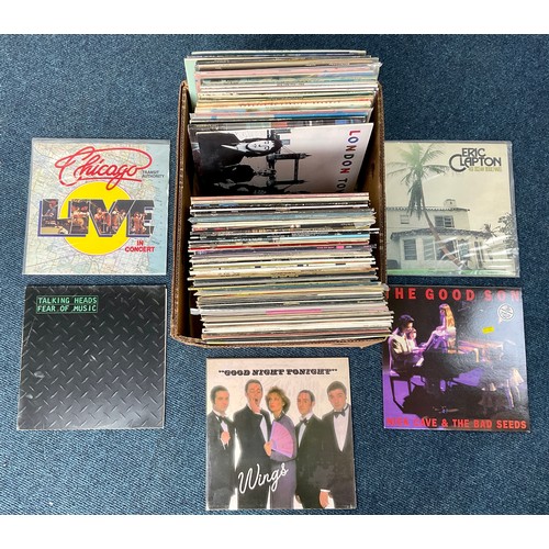 793 - A MIXED SELECTION OF LP RECORDS INCLUDING ROCK, POP, ETC, ETC 1960’S ONWARDS