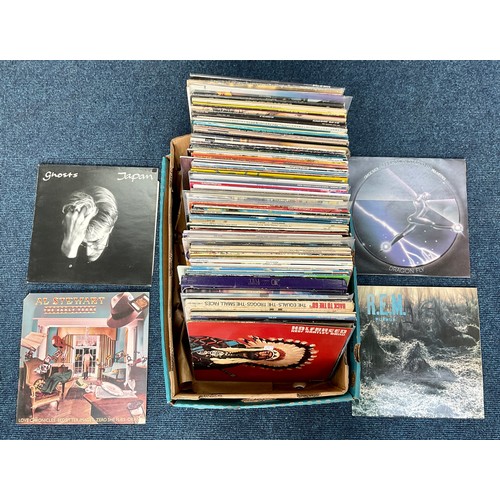 808 - A MIXED SELECTION OF LP RECORDS INCLUDING ROCK, POP, ETC, ETC 1960’S ONWARDS