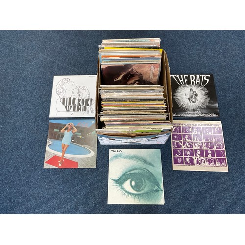 810 - A MIXED SELECTION OF LP RECORDS INCLUDING ROCK, POP, ETC, ETC 1960’S ONWARDS