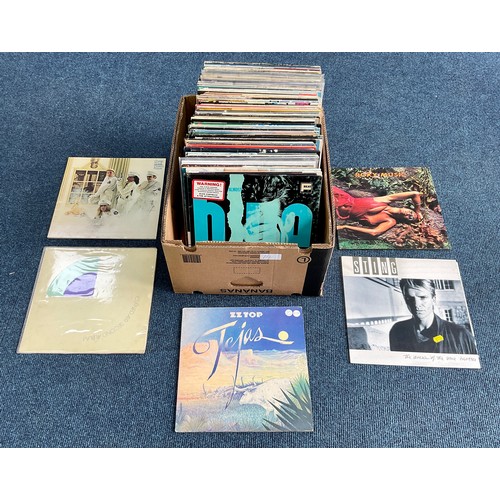 813 - A MIXED SELECTION OF LP RECORDS INCLUDING ROCK, POP, ETC, ETC 1960’S ONWARDS