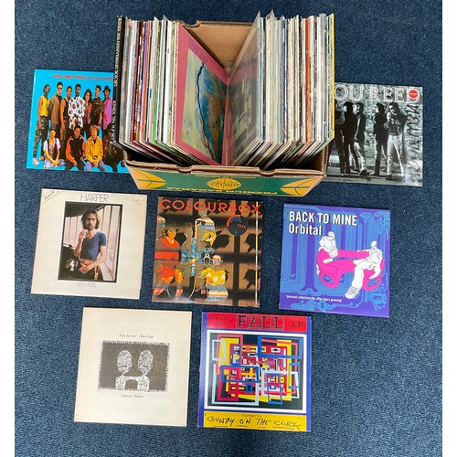 817 - A MIXED SELECTION OF LP RECORDS INCLUDING ROCK, POP, ETC, ETC 1960’S ONWARDS.