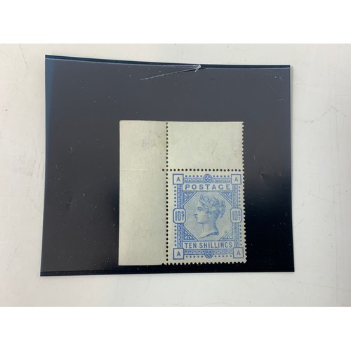 652 - STAMP INTEREST A 1883 10/- PALE ULTRAMARINE SG183a.