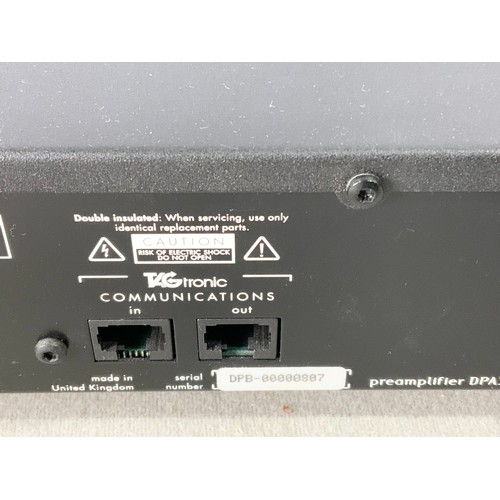 1162 - MCCLAREN PRE AMPLIFIER TAG MCLAREN DPA 32R PRE AMPLIFIER 2001.  USED.  IN GOOD CONDITION