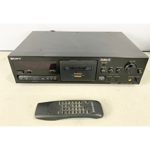 1222 - SONY TC - K6115 STEREO CASSETTE DECK